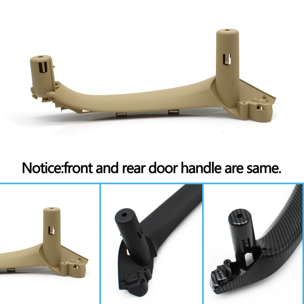 LHD RHD Car Front Rear Left Right Door Inner Handle Pull Trim Door Handle Panel For BMW X3 X4 F25 F26 2010-2016