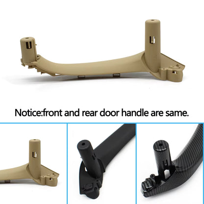 LHD RHD Car Front Rear Left Right Door Inner Handle Pull Trim Door Handle Panel For BMW X3 X4 F25 F26 2010-2016