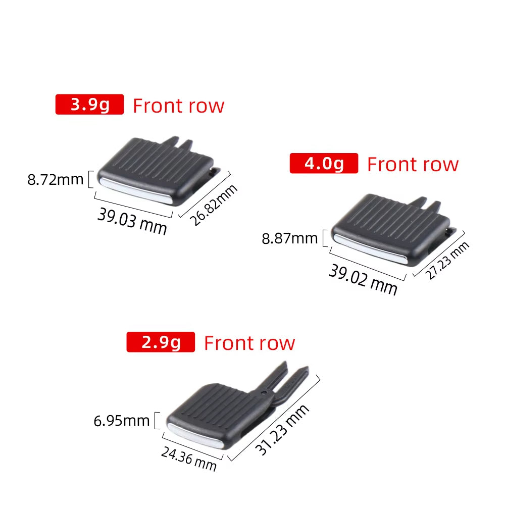 AC Air Vent Tab Clip Repair Kit For VW Golf 6 MK6 2009-2014 Front Rear Center Left Right Middle 5KD819703 5KD819728 5KD819704