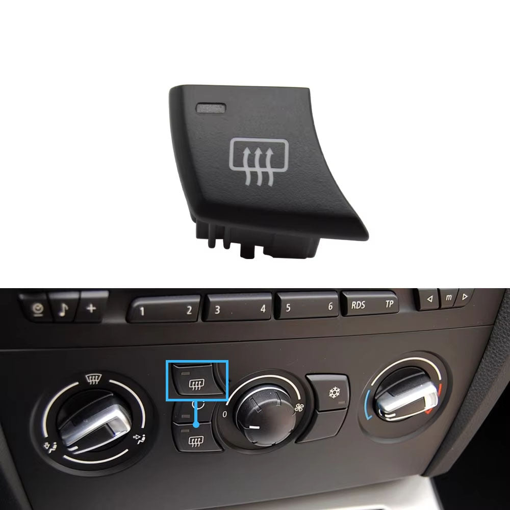 Car Dashbord Air Conditioning AC Manual Control Button Keys For BMW 1S 3S X1 E81 E82 E87 E88 E90 E91 E92 E93 E84 64119236778
