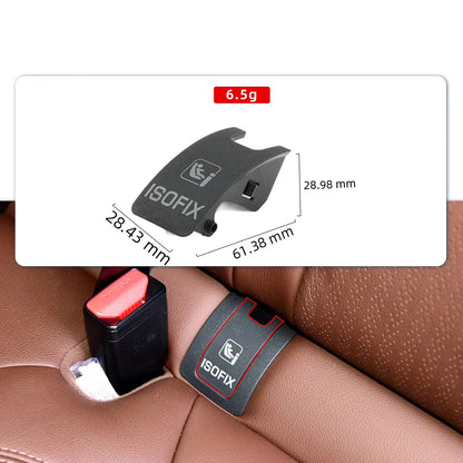 1PC Child Seat Safety Isofix Cover For Jaguar XFL XEL F-PACE Land Rover Range Rover Velar OE T4N28719XX T4N2871LKP T4N2871PVJ