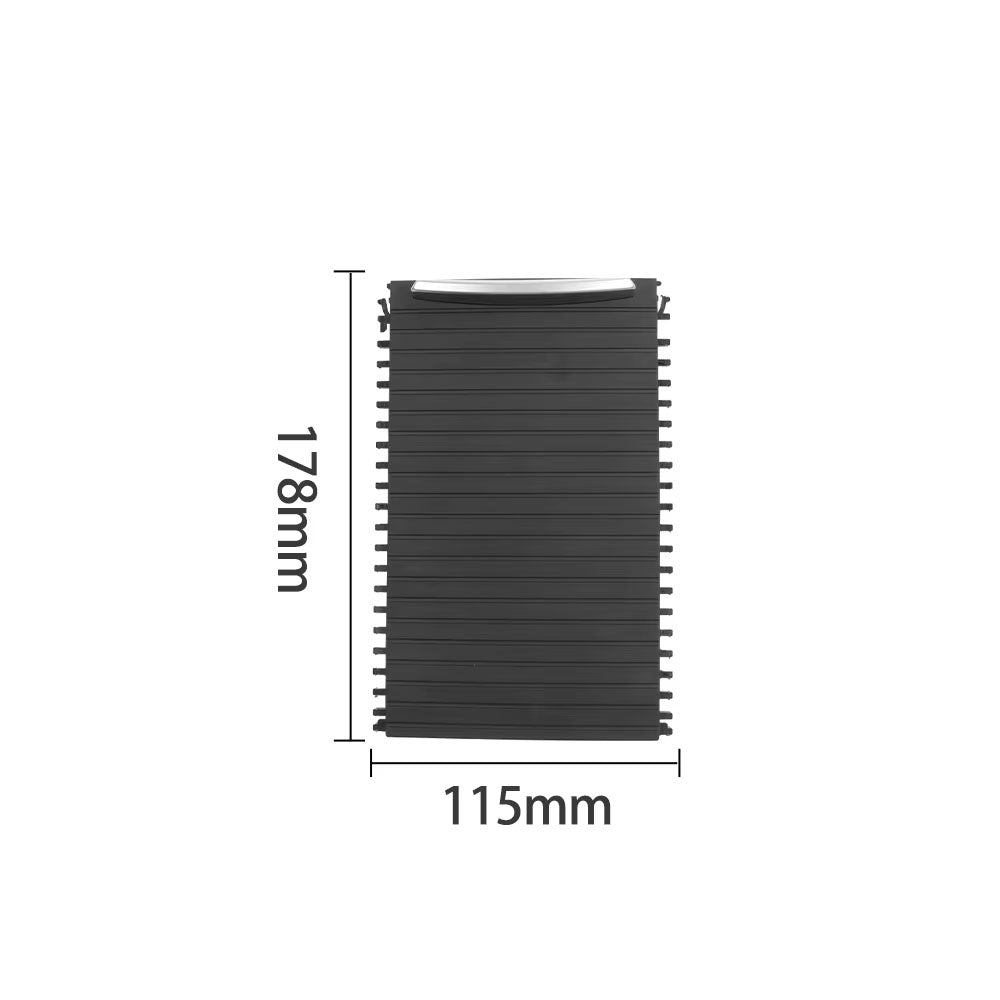 For Peugeot 408 308S Front Seats Central Armrest Curtain For Peugeot Container Storage Box Center Console Shutters Cover