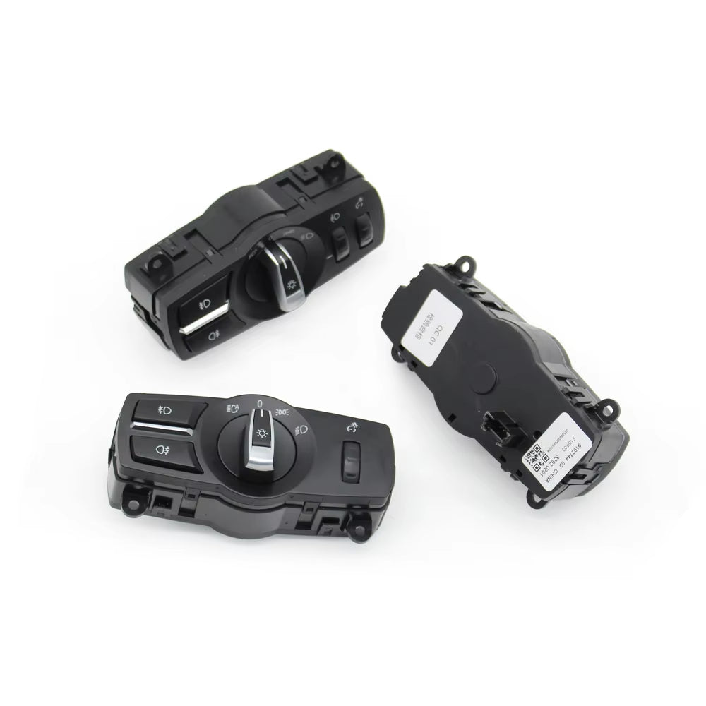 Car Headlight Headlamp Switch Control Assembly For BMW 5 6 7 X3 X4 F10 F11 F06 F12 F01 F02 F07 F25 F26 61319192744,61319204067