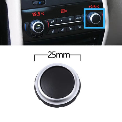 Rear Air Conditioning Temperature Adjustment Rotation Knob Control Button For BMW 5 6 7 Series F10 F06 F12 F07 F01 F02