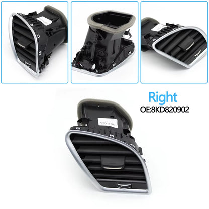 LHD Car Front Dashboard Middle Left Right AC Vent Outlet Grille Assembly For Audi A4 B8 A5 2009-2016 8KD820901,8KD820902