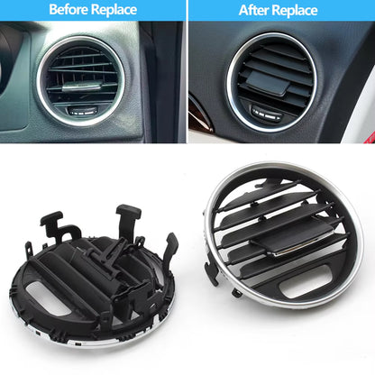 LHD RHD Front Central Dashboard Left Right Repair Kit AC Vent Grille Panel Cover For Mercedes Benz C Class W204 LCI 2011-2014