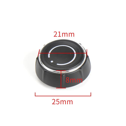 Audio Volume Radio Knob Cover CD Multi-Media Control Switch Button For Porsche Cayenne 7P5 Panamera 970 Macan 95B 95B9195