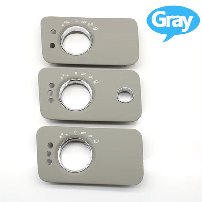 Car Interior Door Headlight Switch Panel Cover Trim Replacement For Mercedes Benz W219 CLS Class 300 350 500 2007-2009