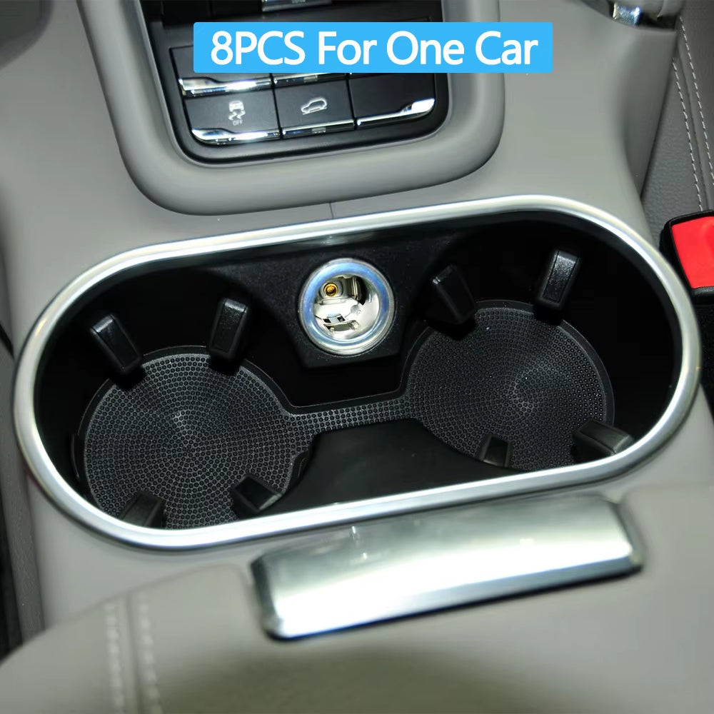 Car Front Center Console Cup Holder Buckle Latch Clip Cover For Porsche Cayenne 7P5 958 92A 2011-2017 95855353100