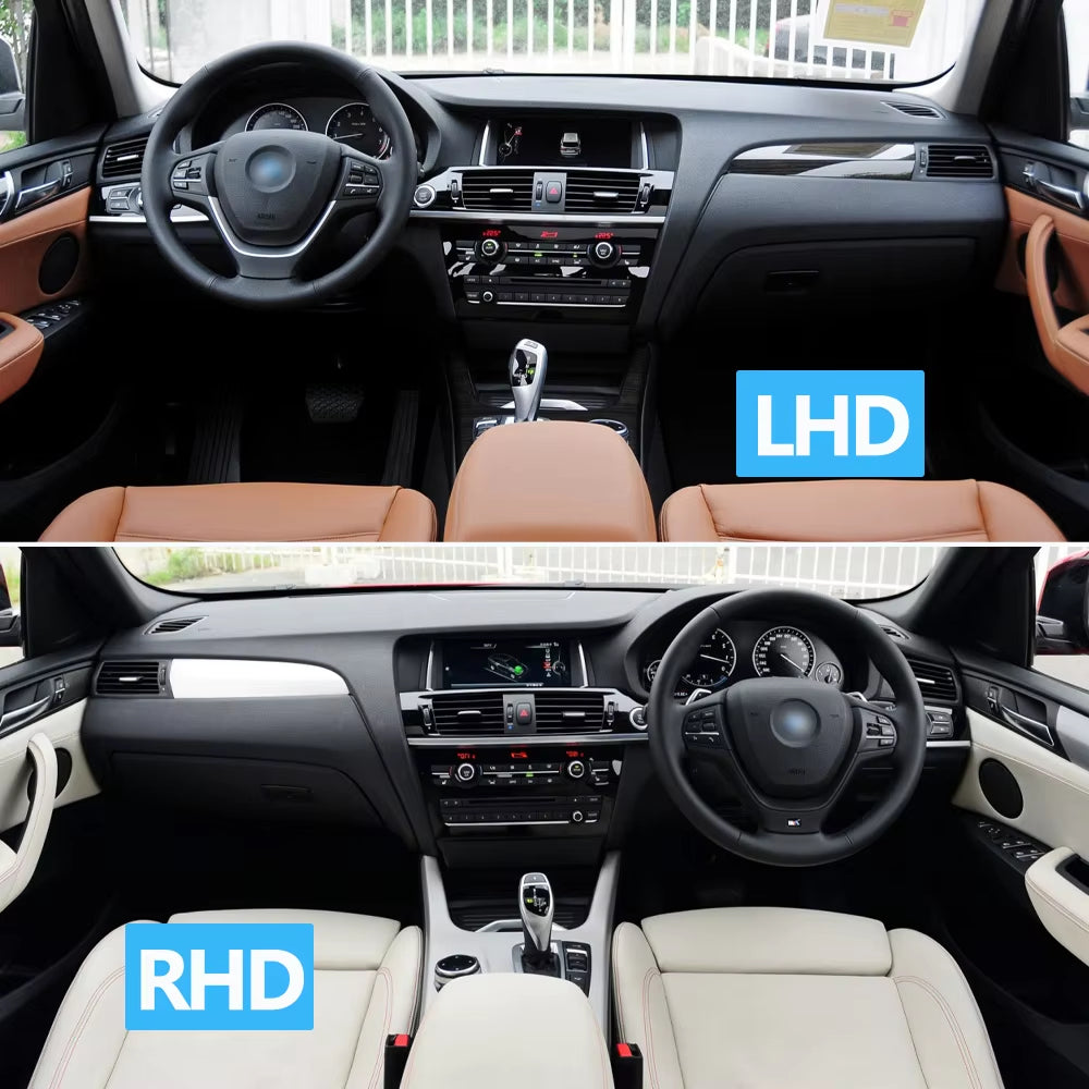 LHD RHD Car Front Rear Left Right Door Inner Handle Pull Trim Door Handle Panel For BMW X3 X4 F25 F26 2010-2016