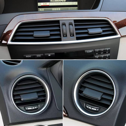 LHD RHD Front Central Dashboard Left Right Repair Kit AC Vent Grille Panel Cover For Mercedes Benz C Class W204 LCI 2011-2014