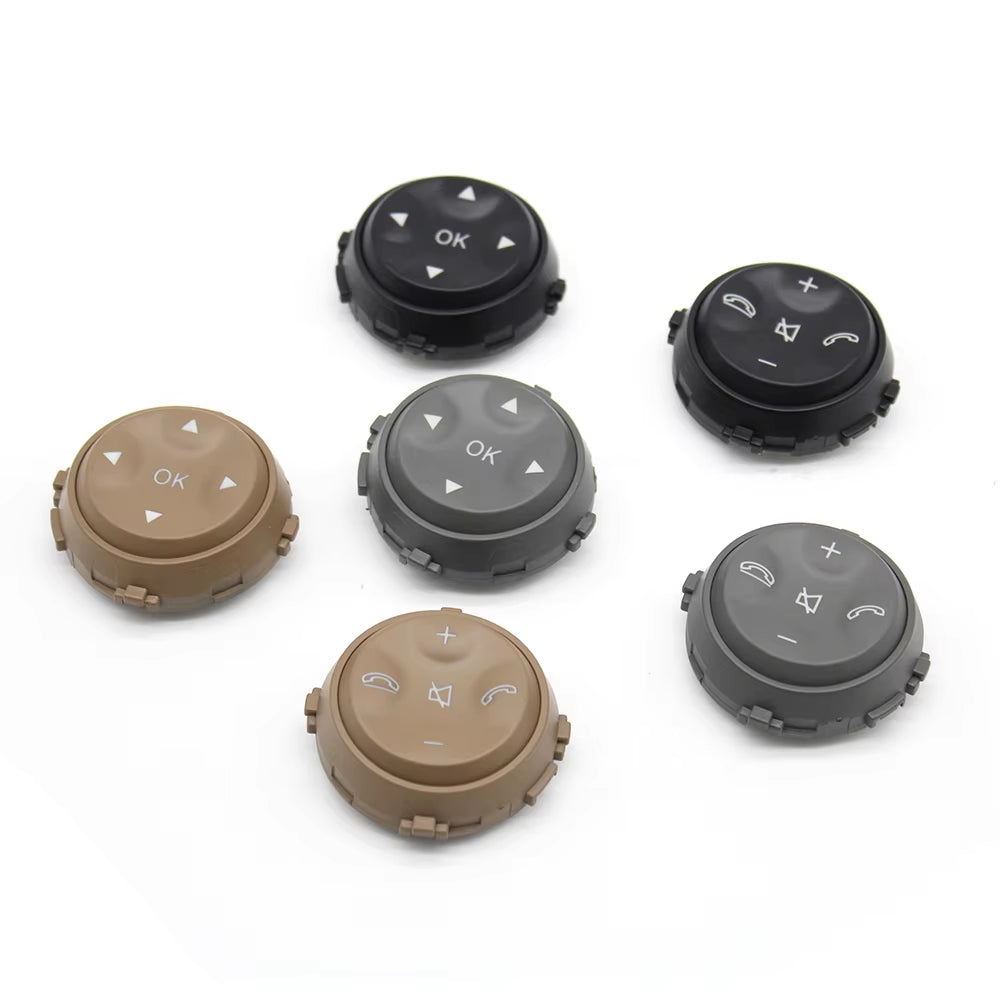 Car Multi-function Steering Wheel Push Button Cover For Benz W221 W216 S CL Class S280 S300 S350 S400 S600 2006-2009