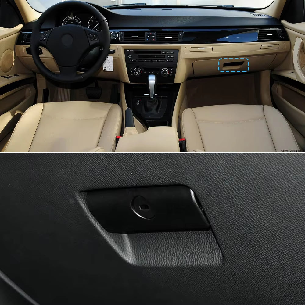 Car Dash Passenger Side Glove Box Latch Handle Toolbox Switch For BMW 3 5 X3 X5 Series E46 E90 E91 E92 E39 E83 E53 51168163018