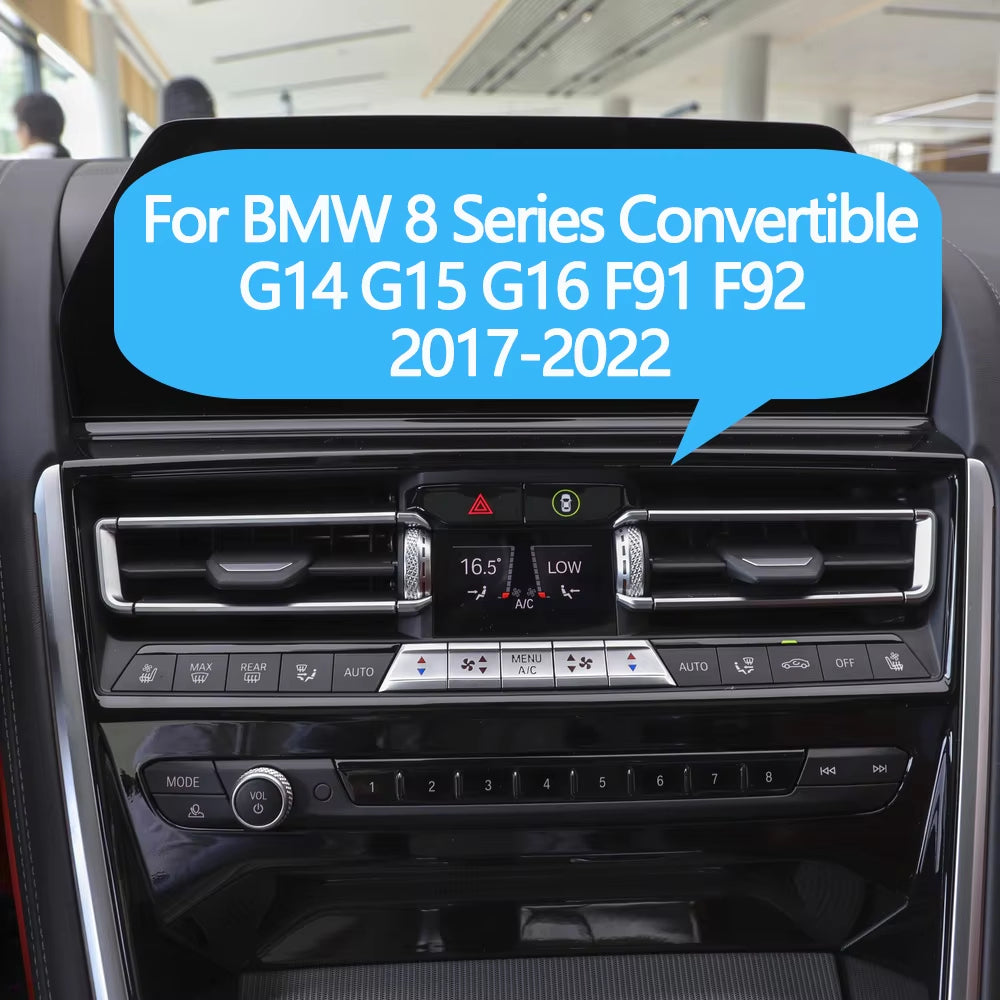Car Middle Left Right Air Vent Outlet Grille Slide Clip Repair Kit For BMW 8 Series M8 G14 G15 G16 F91 F92 M850i M840i 2017-2022
