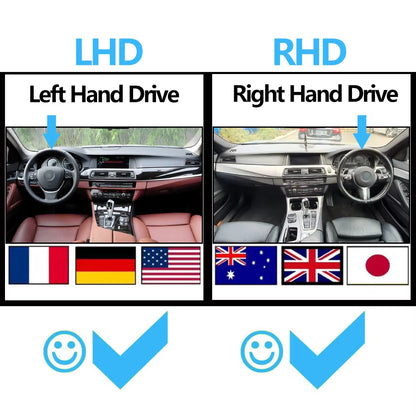 3pcs Set LHD RHD Interior Door Window Lift Adjust Switch Button Cover Trim For BMW 5 Series F10 F11 F18 520i 523i 525i 528i 535i