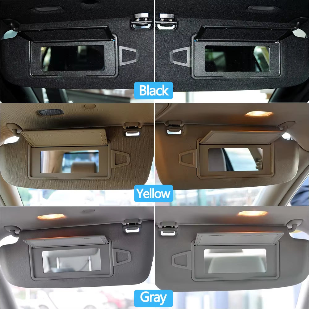 W221 W220 Car Sun Visor Car Interior Sun Shade Visor Makeup Cosmetic Mirror Cover For Benz S Class 2008-2012 CL W216 2218104117