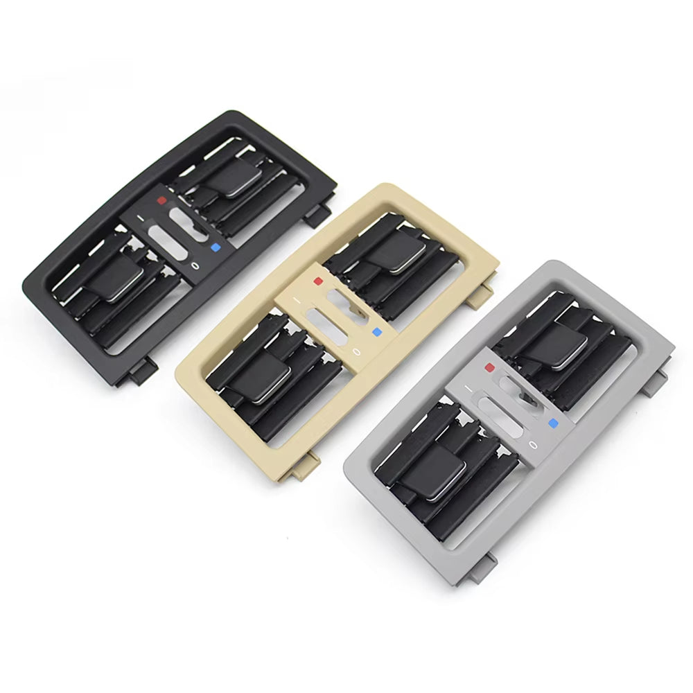 E60 E61 Car Rear Center Console Air Conditioning AC Vent Grille Cover Air Vent Panel For BMW 5 Series E60 E61 545i 550i