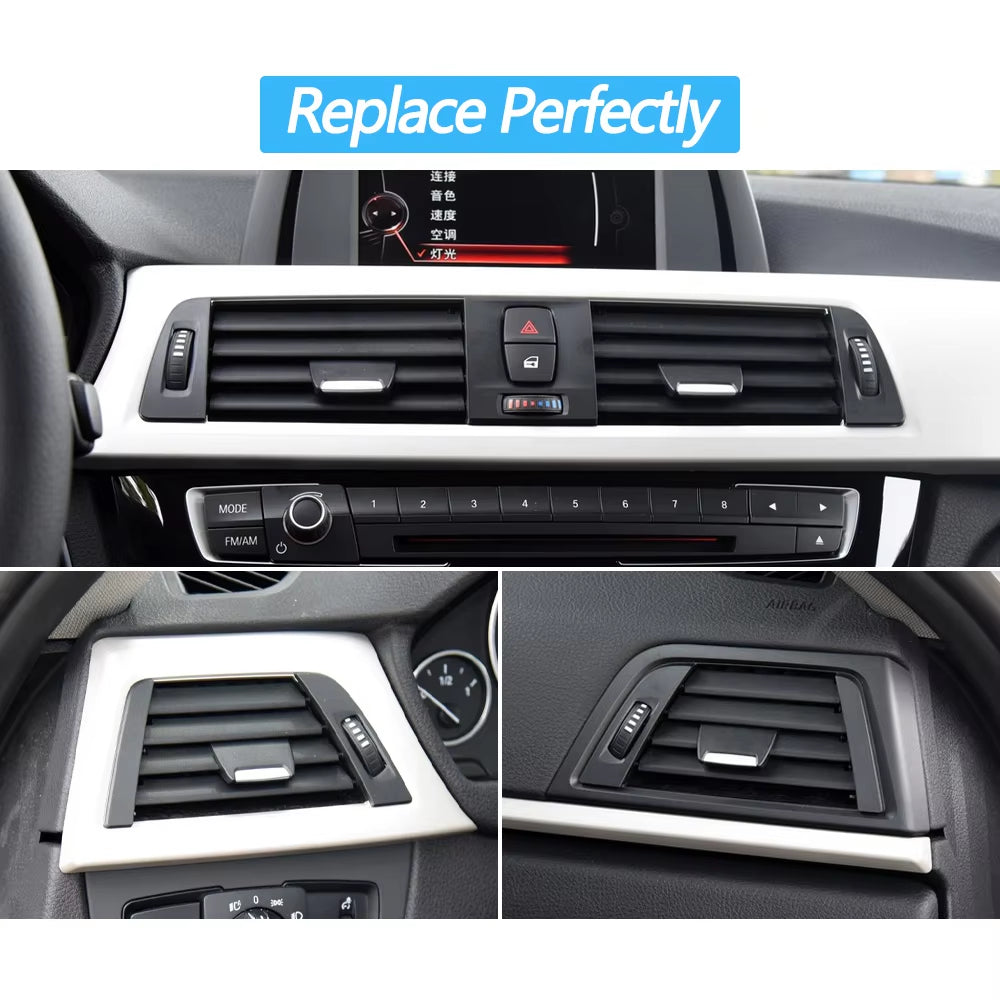 Car Left Right Middle Air Vent Outlet Grille AC Slide Clip Repair Kit For BMW 3 4 Series F30 F31 F34 F35 F32 F33 F36 F82 F83