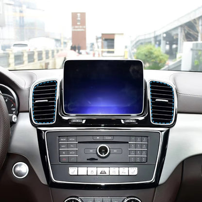 Car Central Air Conditioning AC Vent Grille Complete Assembly For Benz GLE GLS Class W166 W292 2015-2019 A166830600