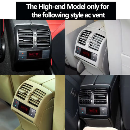 Rear Seat Air Conditioner AC Vent Grille Panel For Mercedes Benz W204 C180 C200 220 230 260 300 350 2007-2010 W207 E 2010-2012