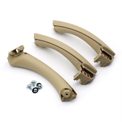 Beige Black Interior Passenger Door Pull Handle Cover Trim For BMW 3 Series E90 E91 E92 316i 318i 320i 325i 328i 2004-2012