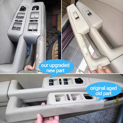 Car Front Rear Interior Door Handle Armrest Frame Switch Control Panel Trim For Skoda Superb 2008-2013 3TD867157
