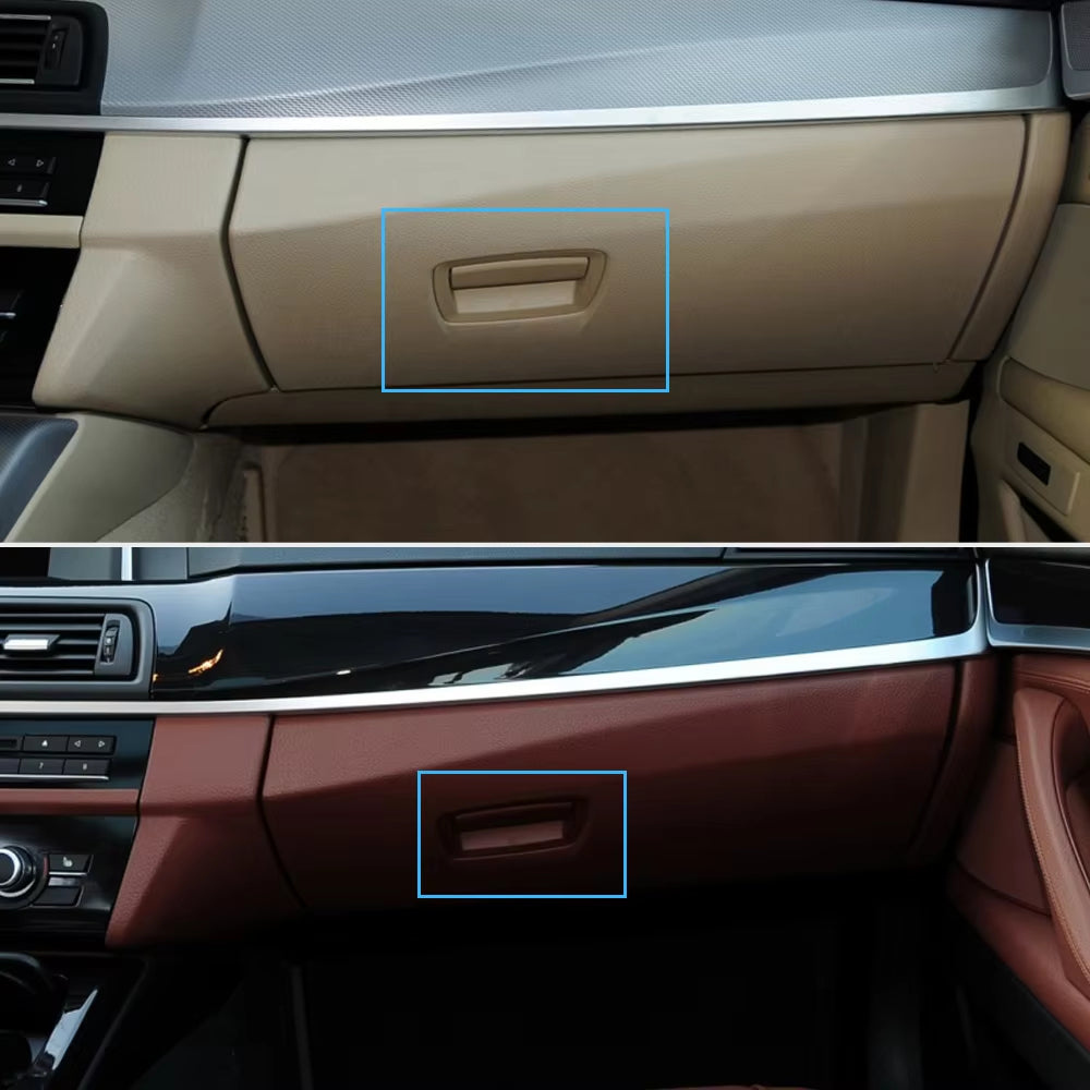 LHD RHD Car Interior Door Front Passenger Seat Glove Box Switch Pull Handle For BMW 5 7 Series F10 F11 F18 F01 F02 F04