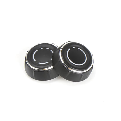 Audio Volume Radio Knob Cover CD Multi-Media Control Switch Button For Porsche Cayenne 7P5 Panamera 970 Macan 95B 95B9195