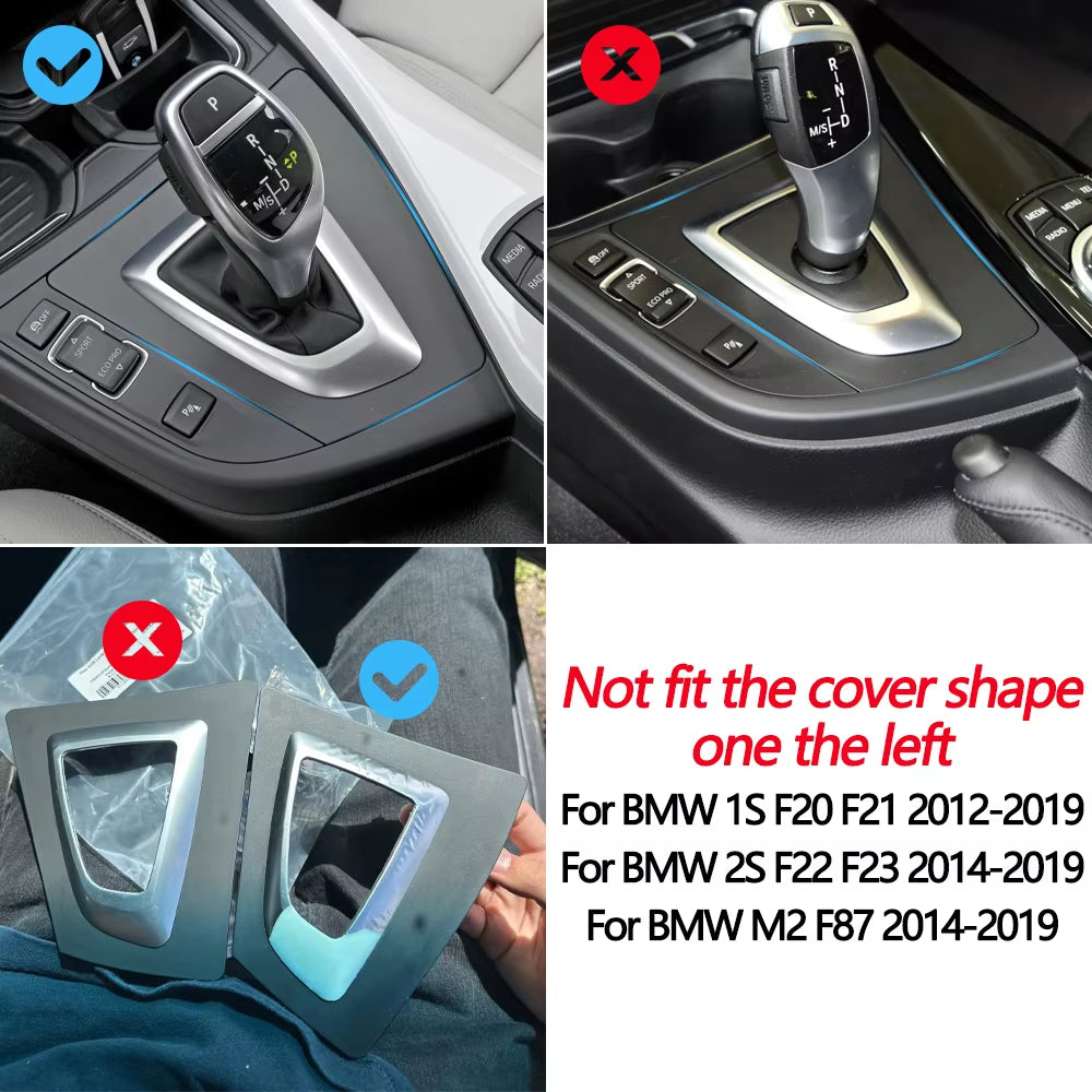 LHD Car Shift Lever Bezel Trim Gear Selector Switch Shifter Cover For BMW 1 2 Series F20 F21 F22 F23 M2 F87 51169207315