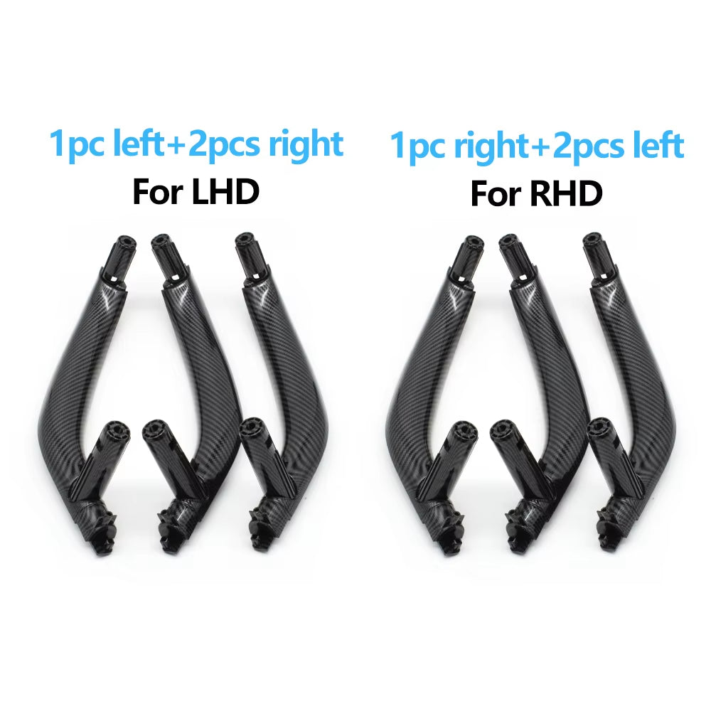 Car Door Pull Handle Trim Cover Replacement For BMW X5 X6 F15 F16 2014-2018 51417292243 51417292244