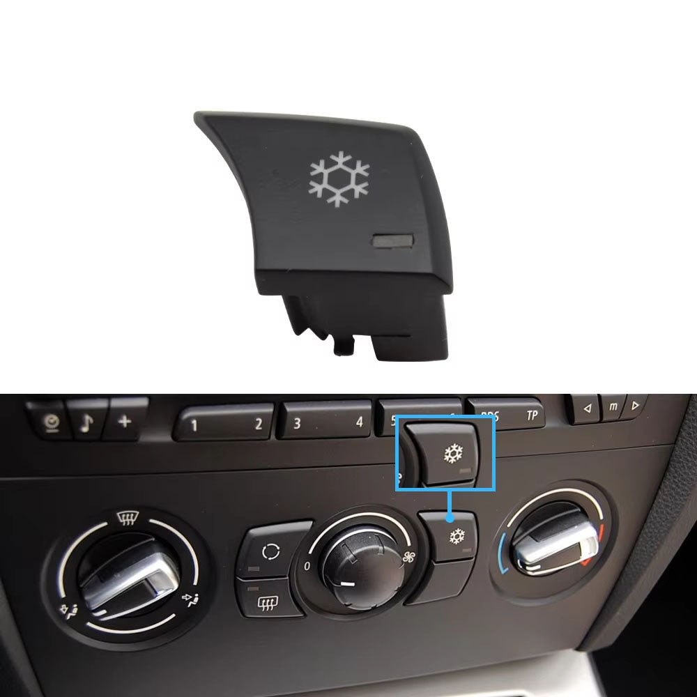 Car Dashbord Air Conditioning AC Manual Control Button Keys For BMW 1S 3S X1 E81 E82 E87 E88 E90 E91 E92 E93 E84 64119236778