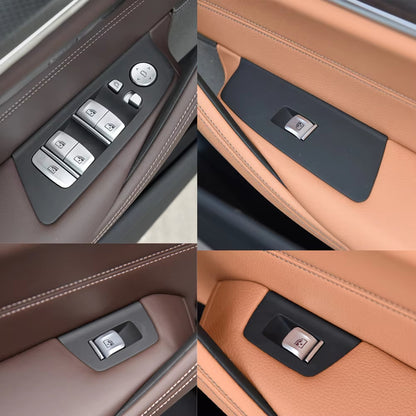 LHD RHD Electrical Power Chrome Window Lifting Switch Control Regulator Button For BMW X3 X4 X5 5 6 Series G30 G31 G01 G02