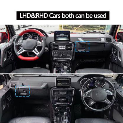 Car Passenger Side Glove Box Handle Storage Box Handle Lock Latch Cover For Mercedes Benz G Class W463 2004-2018