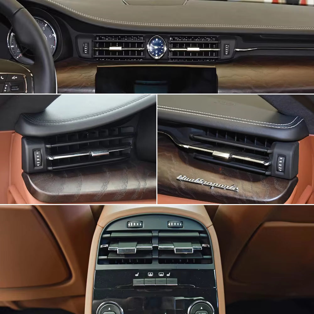 Car Front Rear Middle Left Right Air Conditioning AC Vent Grille Slide Clip Repair Kit For Maserati Quattroporte M156 2013-2022