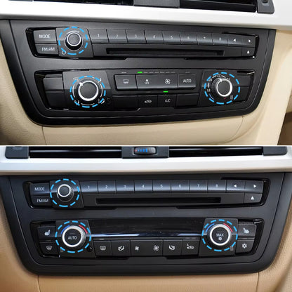 AC Heater Climate Control Switch AC Button Radio Volume Knob Cap For BMW 1 2 3 4 M4 Series F20 F21 F22 F87 F30 F31 F34 F32 F36