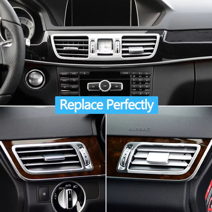 Front Dash Center Left Right AC Vent Grille Repair Kit Or Tab Clip For Mercedes Benz Sedan W212 E260 E350 2013-2015 A2128303154