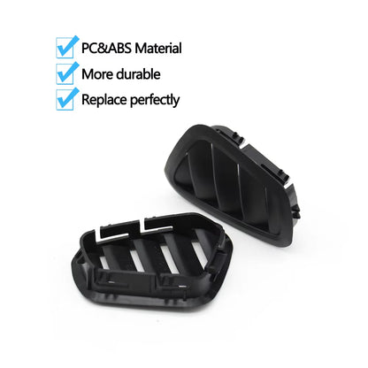 Car Left Right Front Console Air Conditioning AC Vent Grille Trim Cover For Mercedes Benz E Class W213 E200 E260 E300 2016-2023