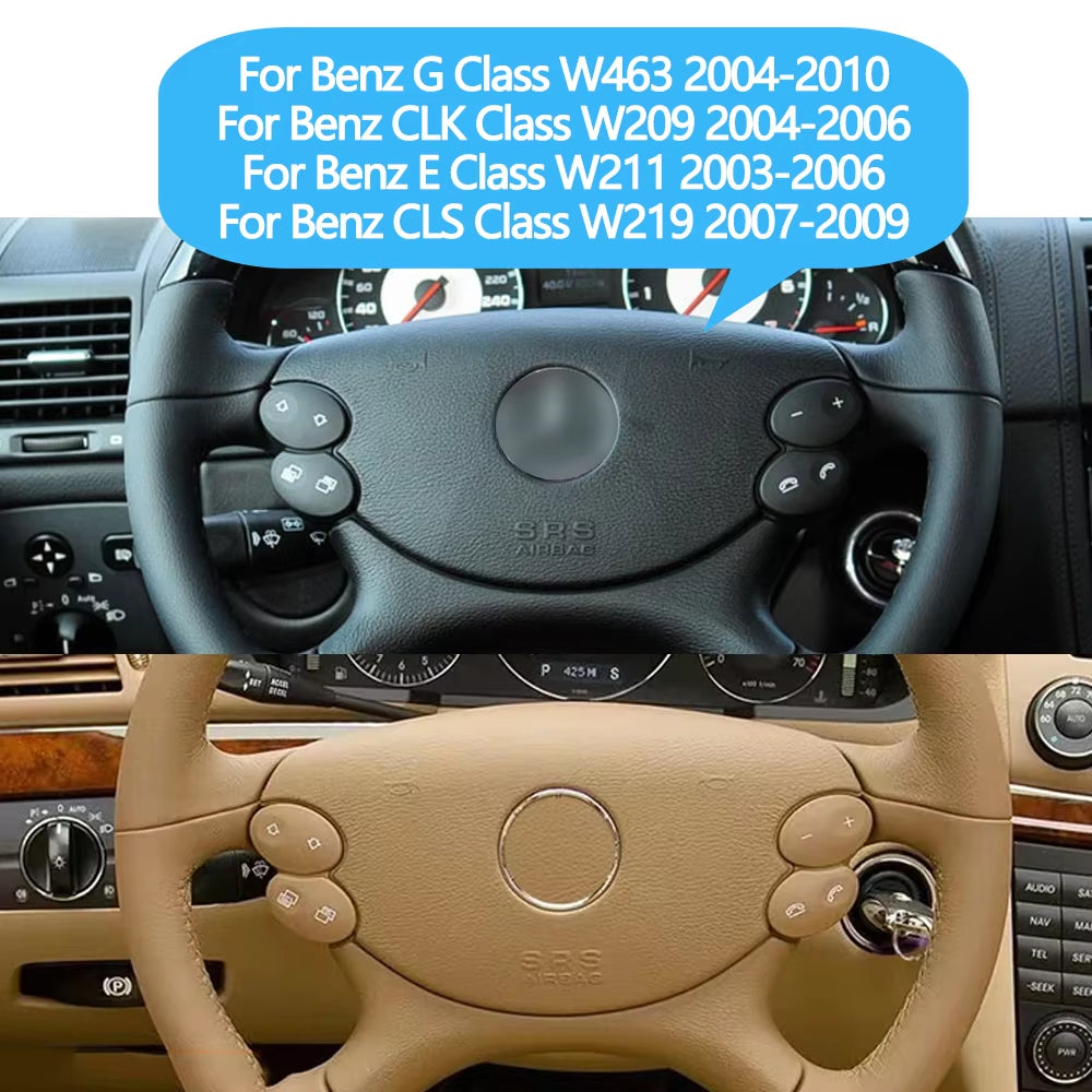 Car Left Right Multi-Function Steering Wheel Switch Control Buttons For Mercedes Benz E G CLS W211 W463 W209 W219 2308202310