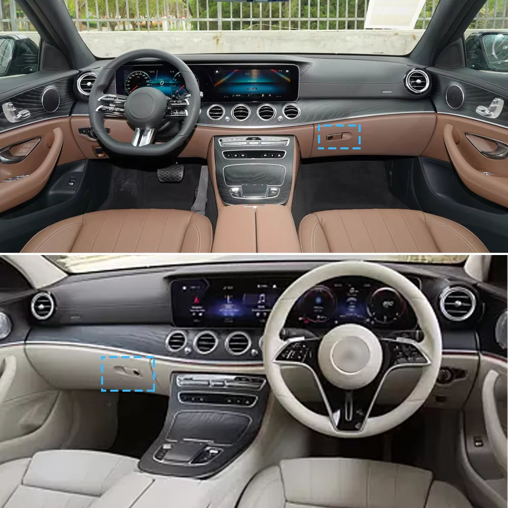 Car Glove Box Switch Handle Toolbox Lid Lock Switch For Mercedes BENZ E CLS Class W213 W257 W238 E200 E260 E300 CLS260 CLS300