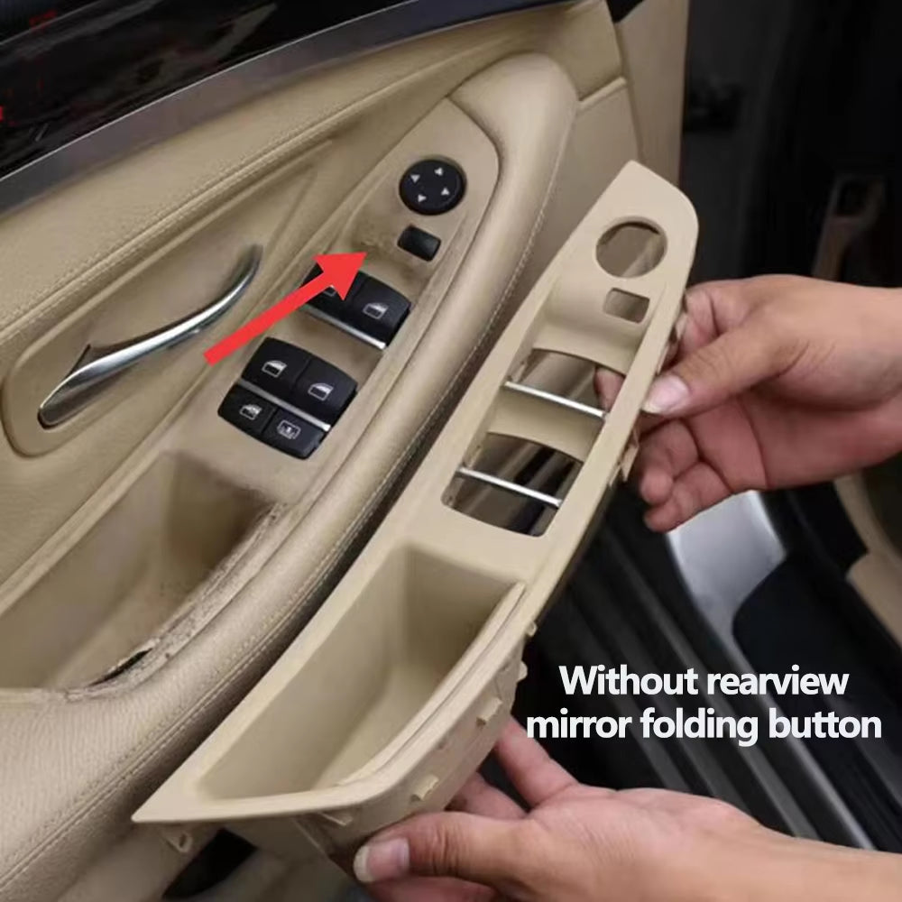 LHD Car Interior Driver Door Pull Handle Armrest Panel Trim for BMW 5 Series F10 F11 F18 520 523 525 528 530