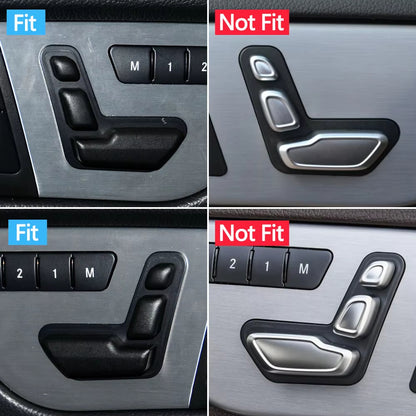 Car Seat Headrest Button Adjustment Switch Control Button For Mercedes BENZ C GLK E Class W204 C204 X204 GLK204 W212 W207 W166