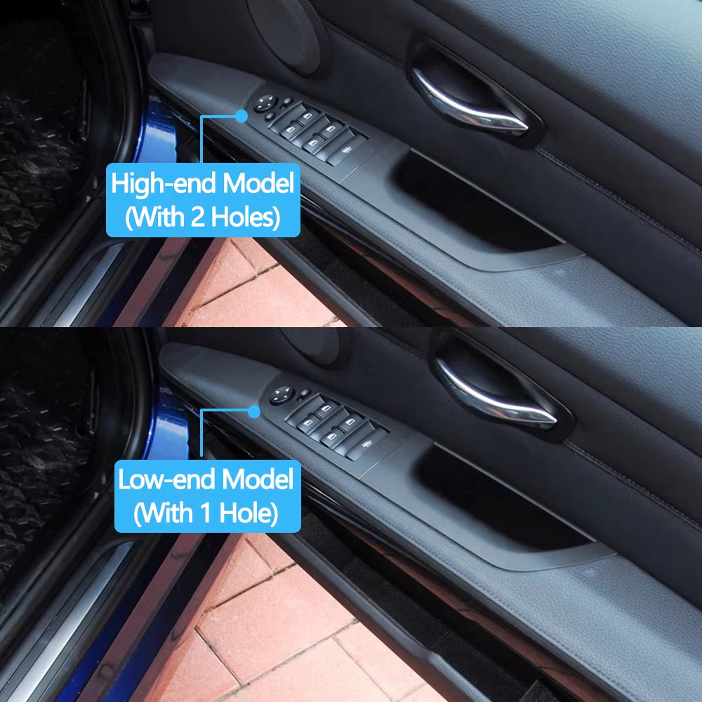 RHD Right Hand Driver Side Interior Window Switch Panel Door Handle Replacement For BMW 3 Series E90 E91 316 318 320 325 328i