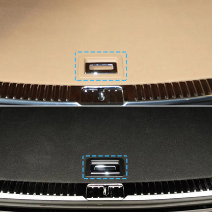 Car Rear Trunk Luggage Tail Cover Mat Floor Carpet Handle Latch Button For Porsche Cayenne 7P5 2011-2016 95855111500,95855111500