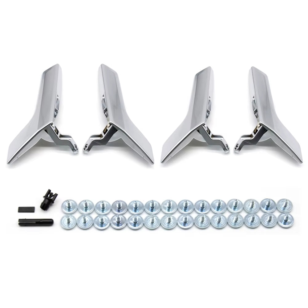 Upgraded Interior Door Left Right Chromed Pull Handle Replacement For Mercedes Benz W204 C-Class GLK300 C180 C200 C300
