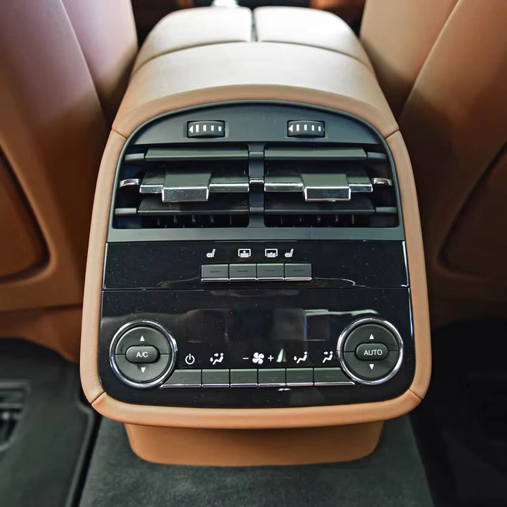 Rear Console Air Vent Assembly AC Vent Grill Outlet Cover Panel Repair kit Tab Clip Slider For Maserati Quattroporte 2013-2022