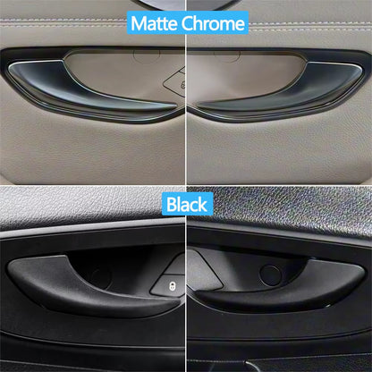 Black Chrome Car Interior Opening Door Pull Handle For Benz C GLC EQC Vito E S Class W205 W253 W293 W447 W448 W213 W222