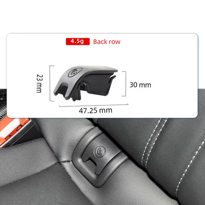 Rear Child Seat Safety ISOFIX Cover Restraint Hook Buckle Plate For Audi Q5L 2018-2025 Replace OE 80A8871874PK Auto Replacement