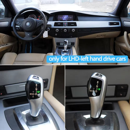 Car Automatic Gear Shift Knob Selector Switch Cover Repair Kit For BMW 5 6 Series E60 E61 E63 E64 2006-2010 61319155449