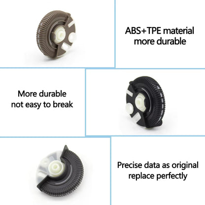 2/3PCS Front Rear Air Conditioning Control Roller AC Vent Base Rolling Wheel For Benz E Class W211 E200 E300 E230 E260 E280