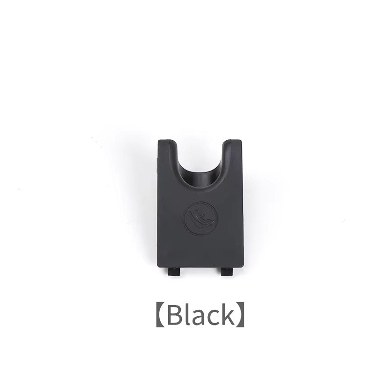 Car Rear Child Seat Anchor Slot Trim Cover Button Black Isofix For Toyota Camry 2017 - 2024 Daihatsu Altis Avalon 2019 - 2022